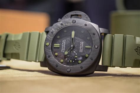 Panerai submersible carbotech marina militare